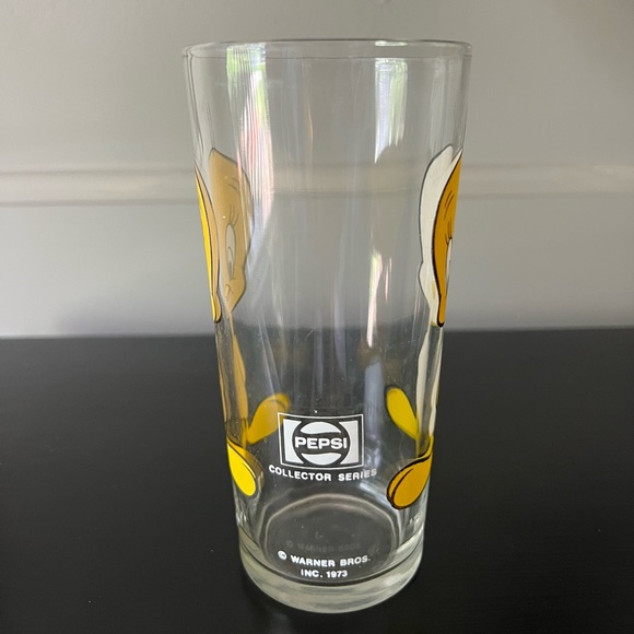 Vintage Pepsi 1973 Tweety Collectors Glass Loonie Tunes - Picture 3 of 3